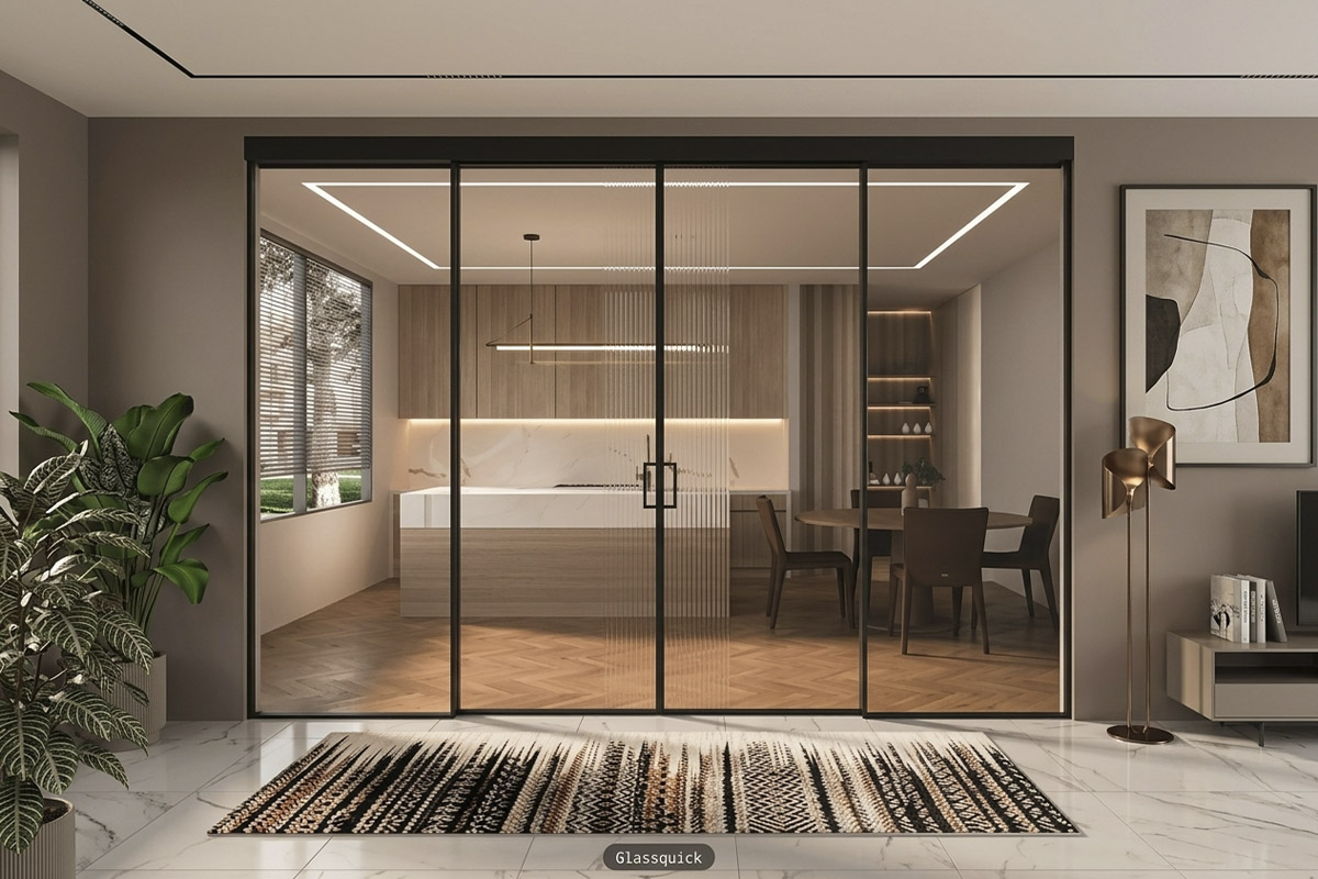 Elegant interior with DOORs
